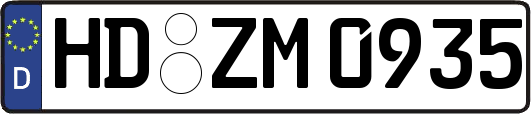 HD-ZM0935