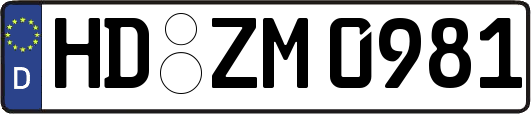 HD-ZM0981