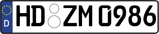 HD-ZM0986