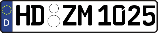 HD-ZM1025