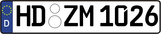 HD-ZM1026