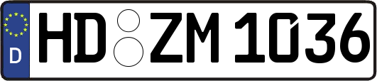HD-ZM1036