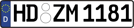 HD-ZM1181