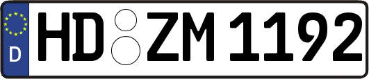 HD-ZM1192
