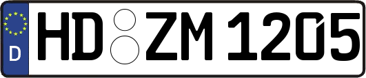 HD-ZM1205