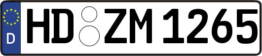 HD-ZM1265