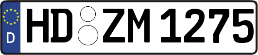 HD-ZM1275