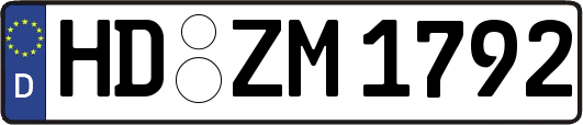 HD-ZM1792