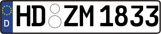 HD-ZM1833