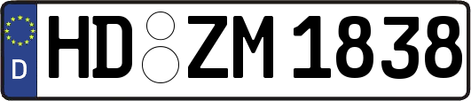 HD-ZM1838