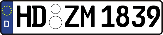 HD-ZM1839