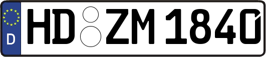 HD-ZM1840