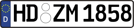HD-ZM1858