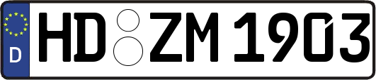 HD-ZM1903