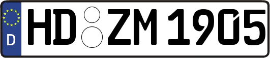 HD-ZM1905