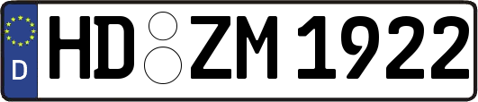 HD-ZM1922