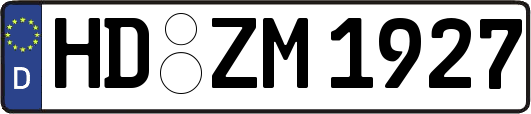 HD-ZM1927
