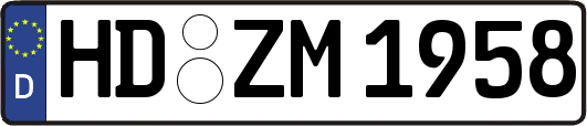 HD-ZM1958