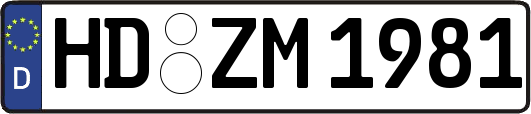 HD-ZM1981