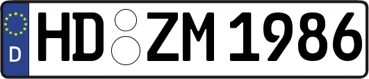 HD-ZM1986