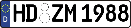 HD-ZM1988