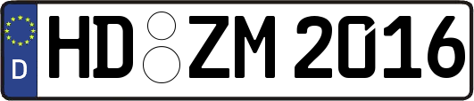 HD-ZM2016