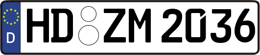 HD-ZM2036