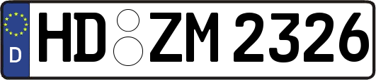 HD-ZM2326