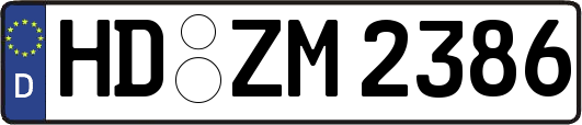 HD-ZM2386