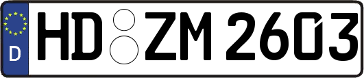 HD-ZM2603