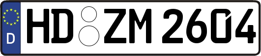 HD-ZM2604