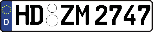 HD-ZM2747