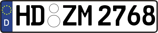 HD-ZM2768