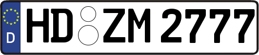 HD-ZM2777