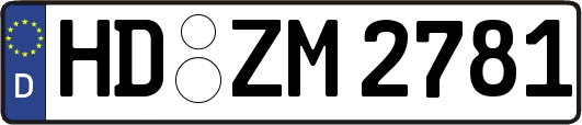 HD-ZM2781