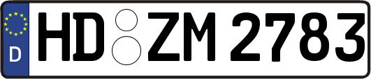 HD-ZM2783
