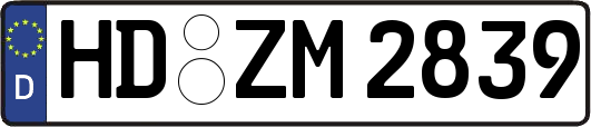 HD-ZM2839