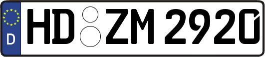 HD-ZM2920