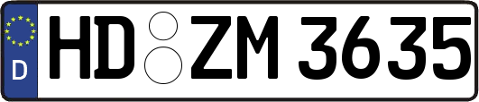 HD-ZM3635