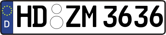 HD-ZM3636