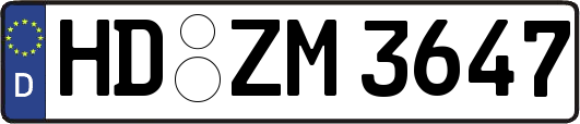 HD-ZM3647