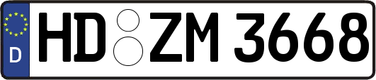 HD-ZM3668