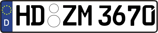 HD-ZM3670
