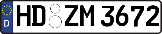 HD-ZM3672