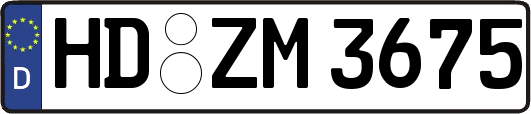 HD-ZM3675