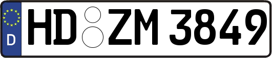 HD-ZM3849