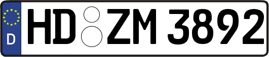 HD-ZM3892