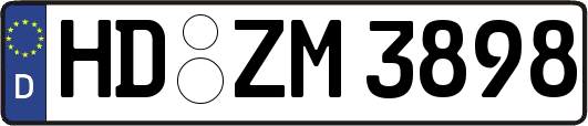 HD-ZM3898