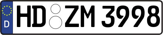 HD-ZM3998