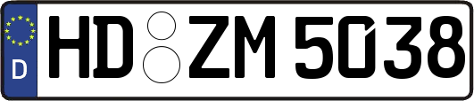 HD-ZM5038